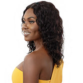 Outre The Daily Wig WET WAVY Human Lace Part Wig HH NATURAL WAVE 16